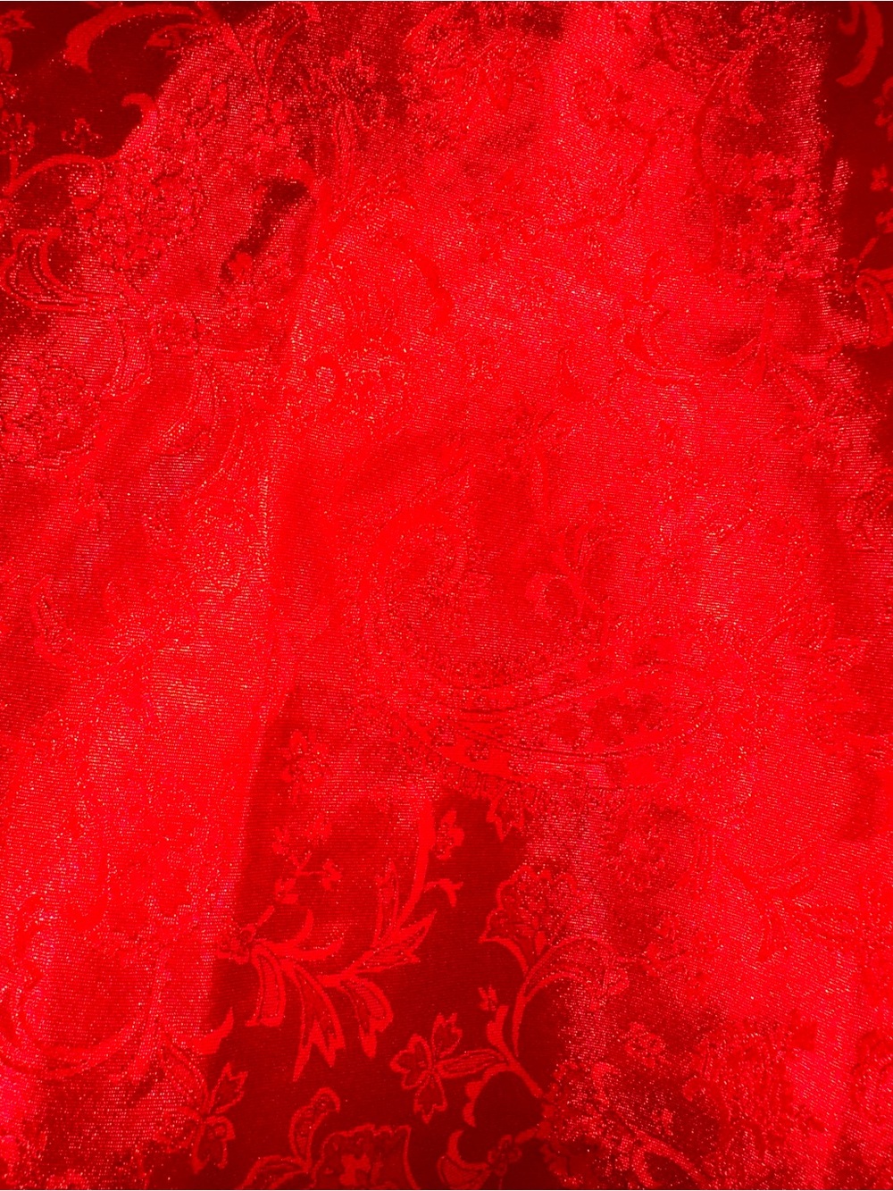 Red Satin Camisole Top - Unbranded - Picture 2 of 2
